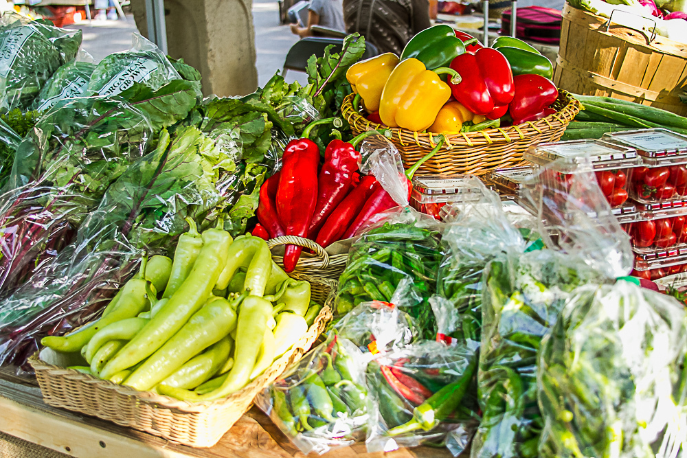 Farmers  Market veggies