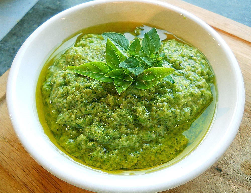 Garlic Scape Pesto