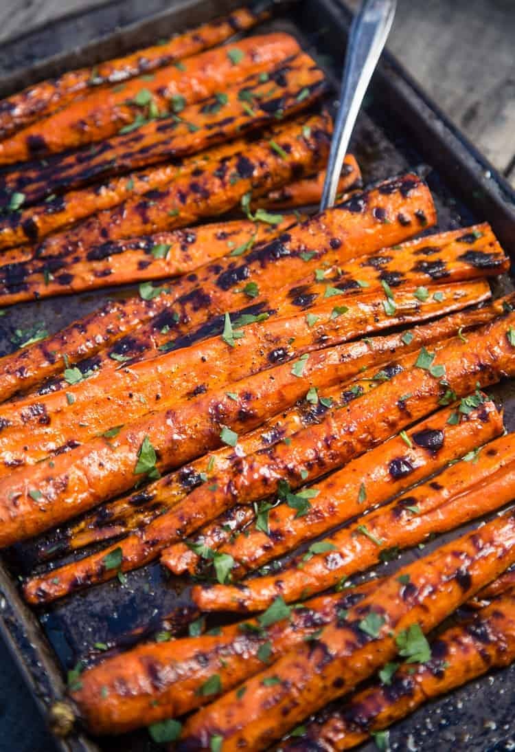 Grilled-and-Glazed-Carrots