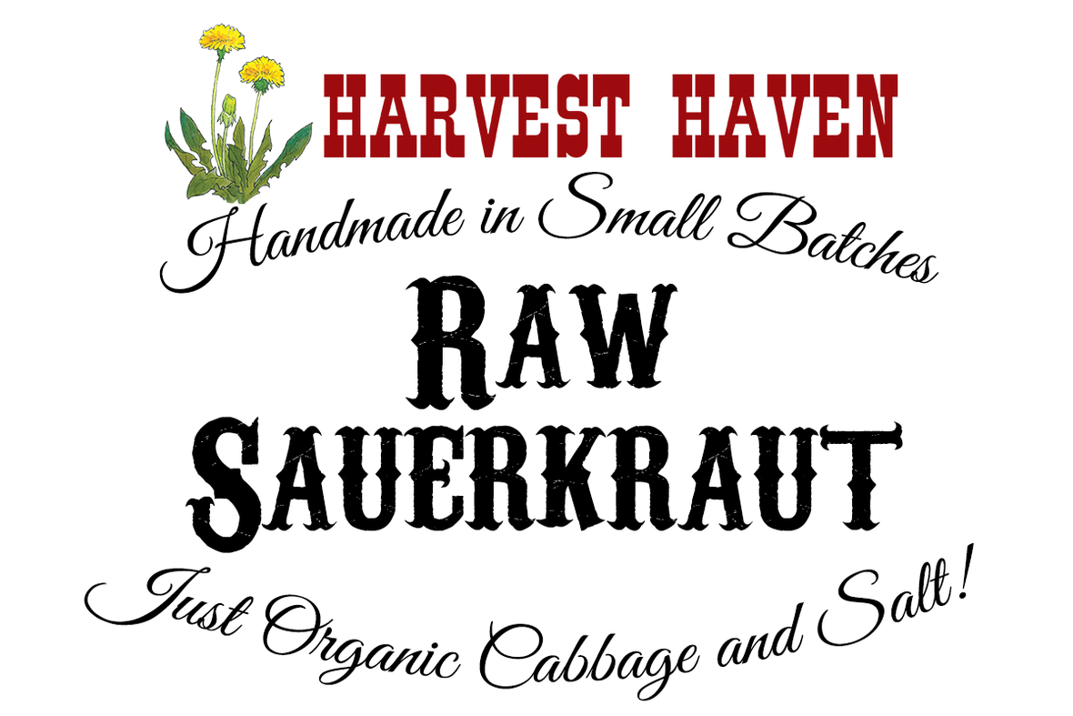 Sauerkraut label