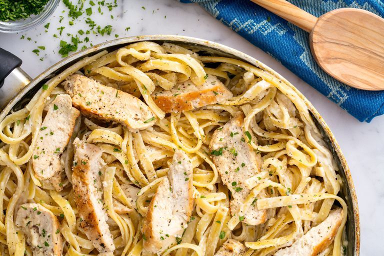 chicken linguine