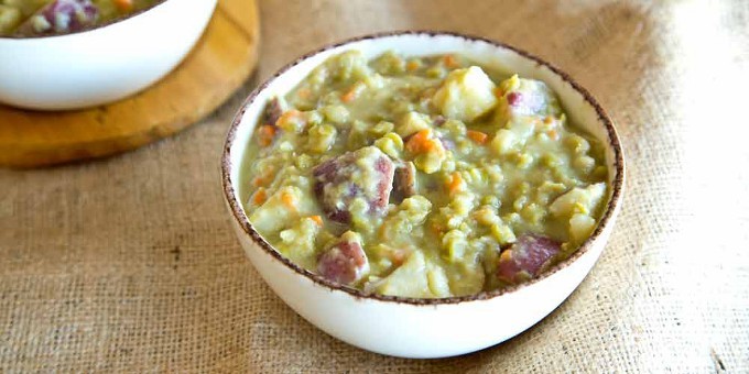 lamb pea soup