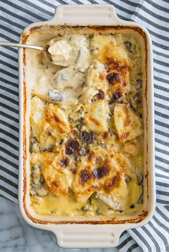 parsnip gratin