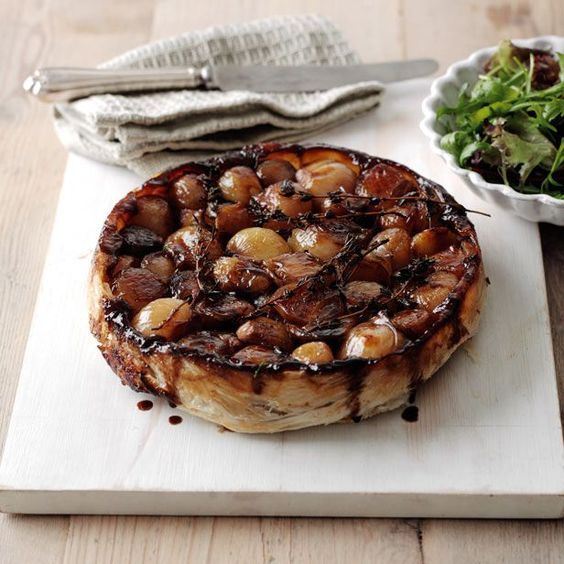 shallot tart